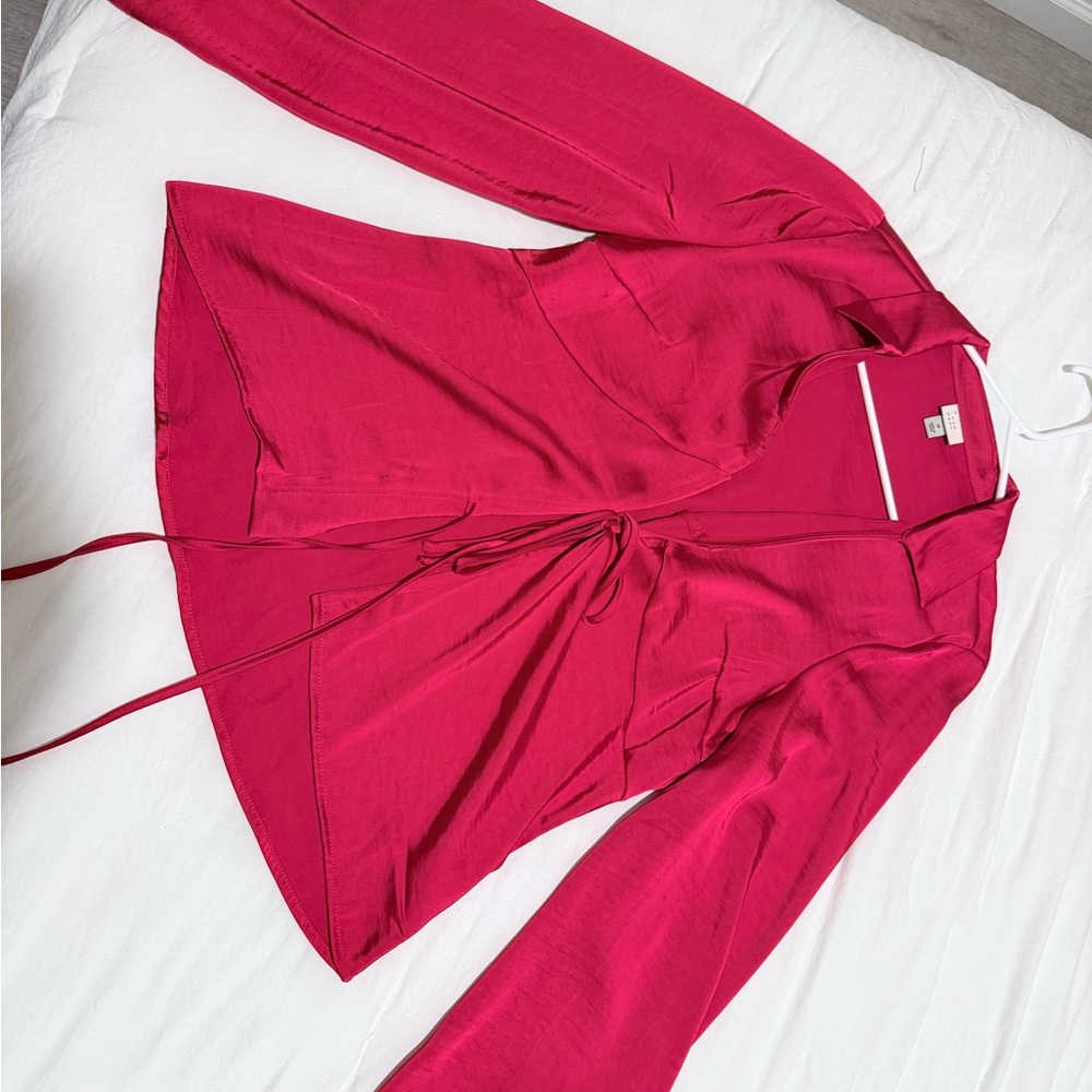 A New Day Fuchsia Blouse